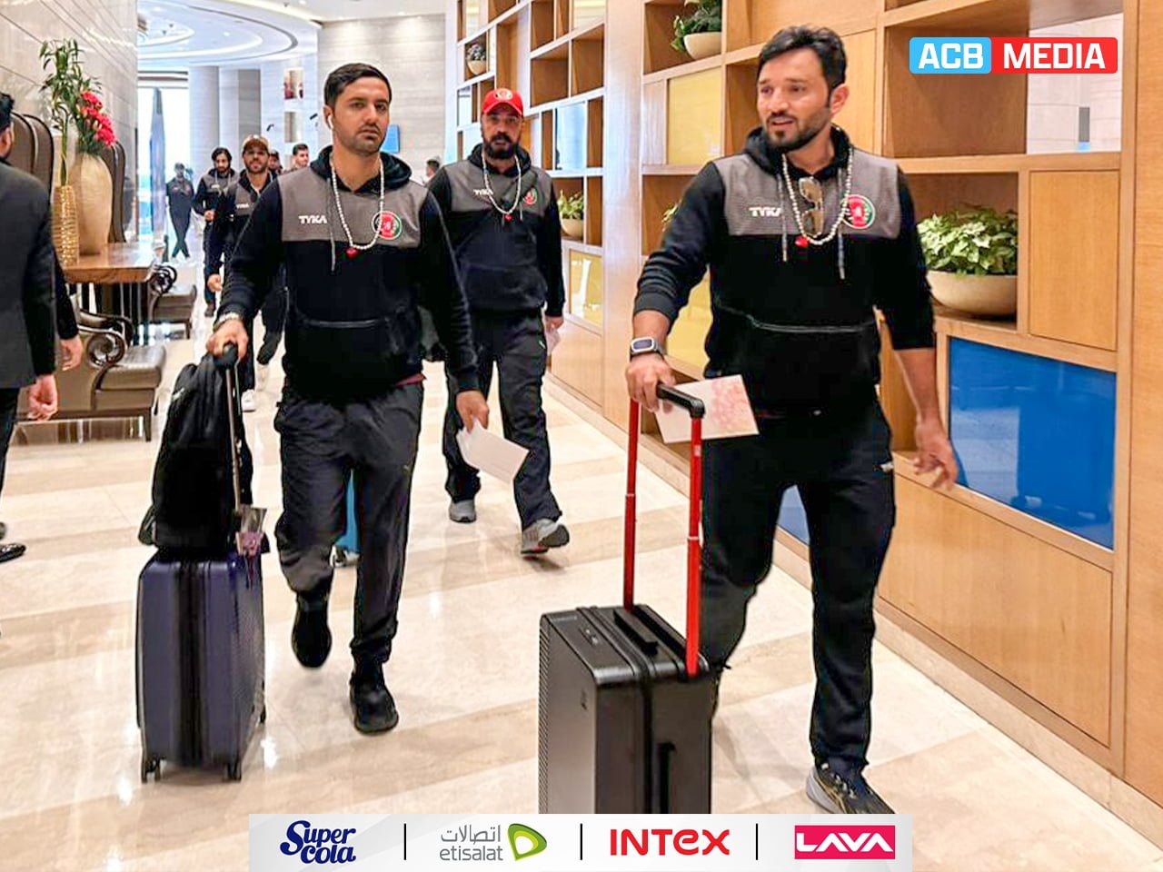 AfghanAtalan have arrived in Mohali for their three-match T20I series against India, starting January 11